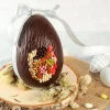 Moule chocolat 2 demi-coquilles striées