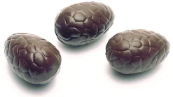 Moule chocolat demi-oeuf craquelé