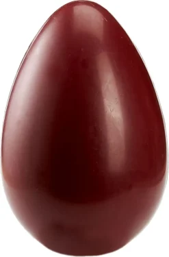 Moule chocolat demi-oeuf lisse 2 empreintes 20 x 14,3 cm