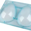 Moule chocolat demi-oeuf lisse 2 empreintes 23 x 16 cm