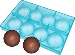 Moule chocolat 8 demi-sphères Ø 6 cm