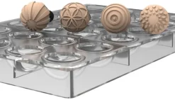 Moule chocolat 24 demi-sphères Ø 3,1 cm