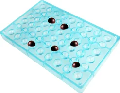 Moule chocolat 54 demi-sphères Ø 1,8 cm