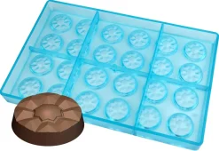 Moule chocolat 24 diamants étoilés