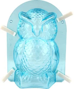 Moule chocolat double hibou 17 cm