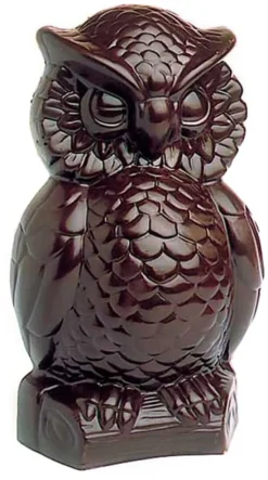 Moule chocolat double hibou 17 cm
