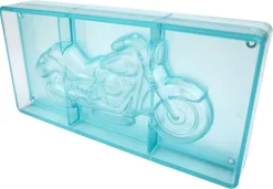 Moule chocolat double moto 3D