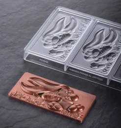 Moule chocolat Easter Bunny 3 tablettes Pavoni
