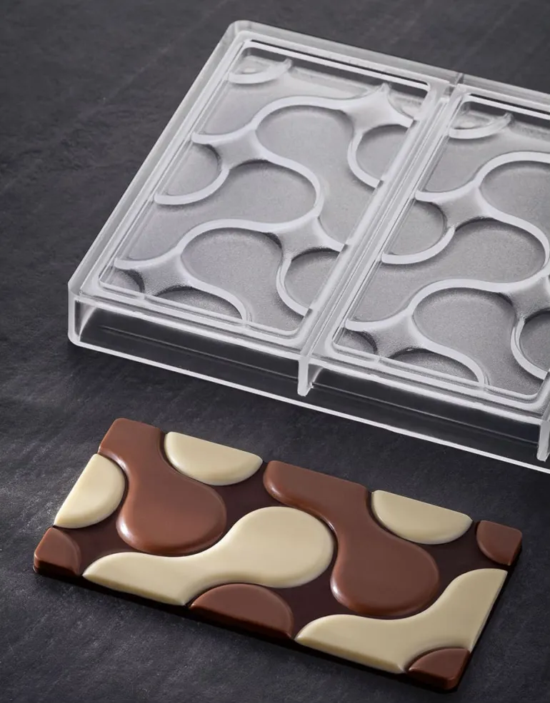 Moule chocolat Flow 3 tablettes Pavoni