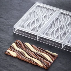 Moule chocolat Fluid 3 tablettes Pavoni