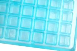 Moule chocolat forme cube strié
