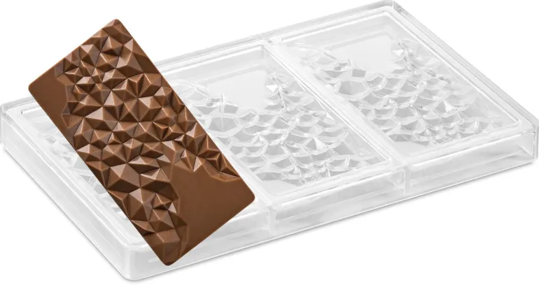 Moule chocolat Fragment 3 tablettes Pavoni