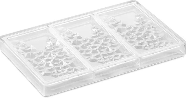 Moule chocolat Fragment 3 tablettes Pavoni