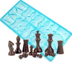 Moule chocolat jeu d'échec