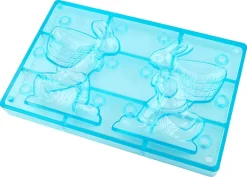 Moule chocolat Lapin avec panier