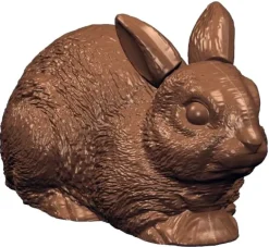 Moule chocolat Lapin 3D