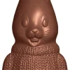Moule chocolat Lapin en tricot
