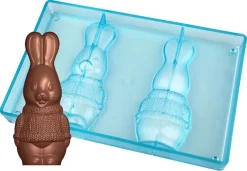 Moule chocolat Lapin en tricot