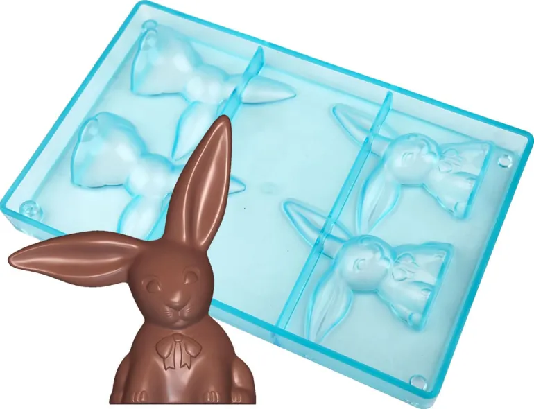 Moule chocolat Lapin grandes oreilles