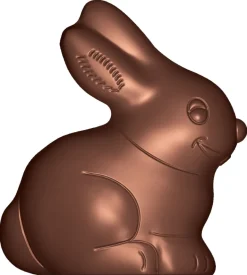 Moule chocolat Lapin moderne
