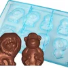 Moule chocolat Lion et singe