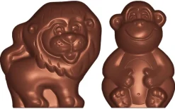 Moule chocolat Lion et singe