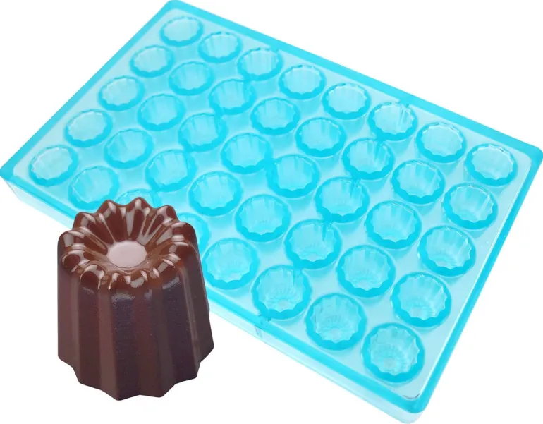 Moule chocolat 40 mini-cannelés