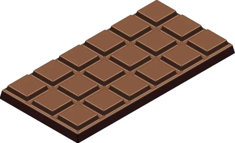 Moule chocolat 12 mini tablettes