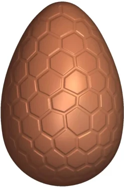 Moule chocolat Oeuf nid d'abeille