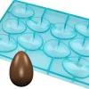 Moule chocolat 5 oeufs lisses