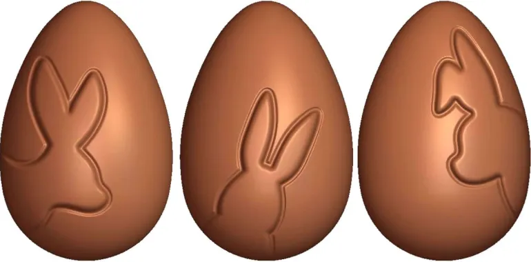 Moule chocolat Oreilles de lapin
