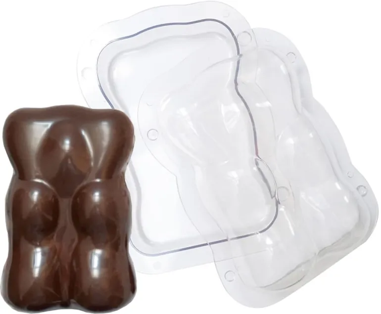 Moule chocolat ourson 3D 16 x 10,7 cm