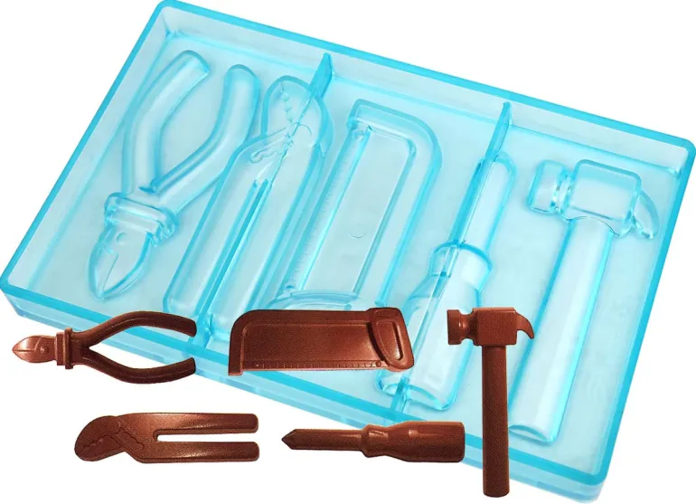 Moule chocolat 5 outils