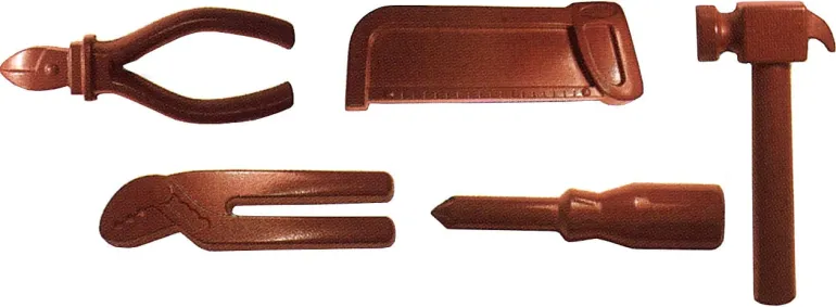 Moule chocolat 5 outils