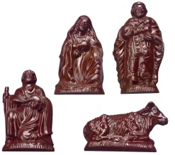 Moule chocolat personnages de la crèche