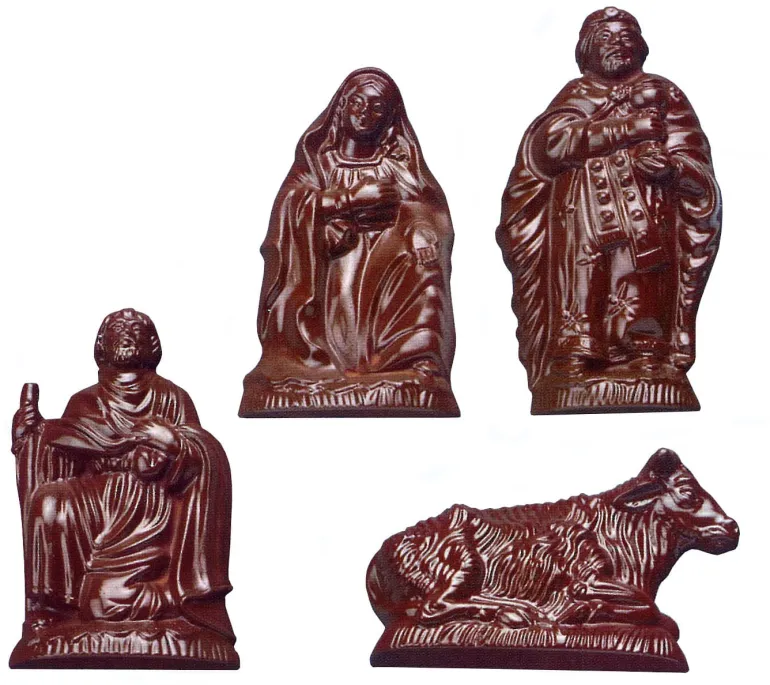 Moule chocolat personnages de la crèche