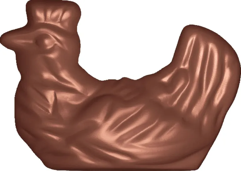 Moule chocolat 8 poules couveuses