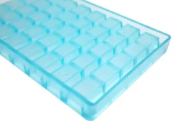Moule chocolat rectangle strié