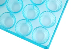 Moule chocolat 24 ronds nervurés