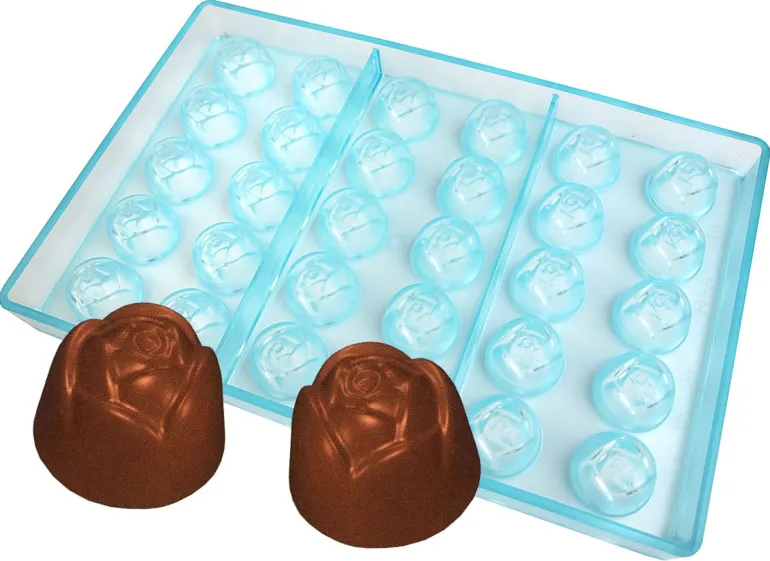 Moule chocolat 30 roses