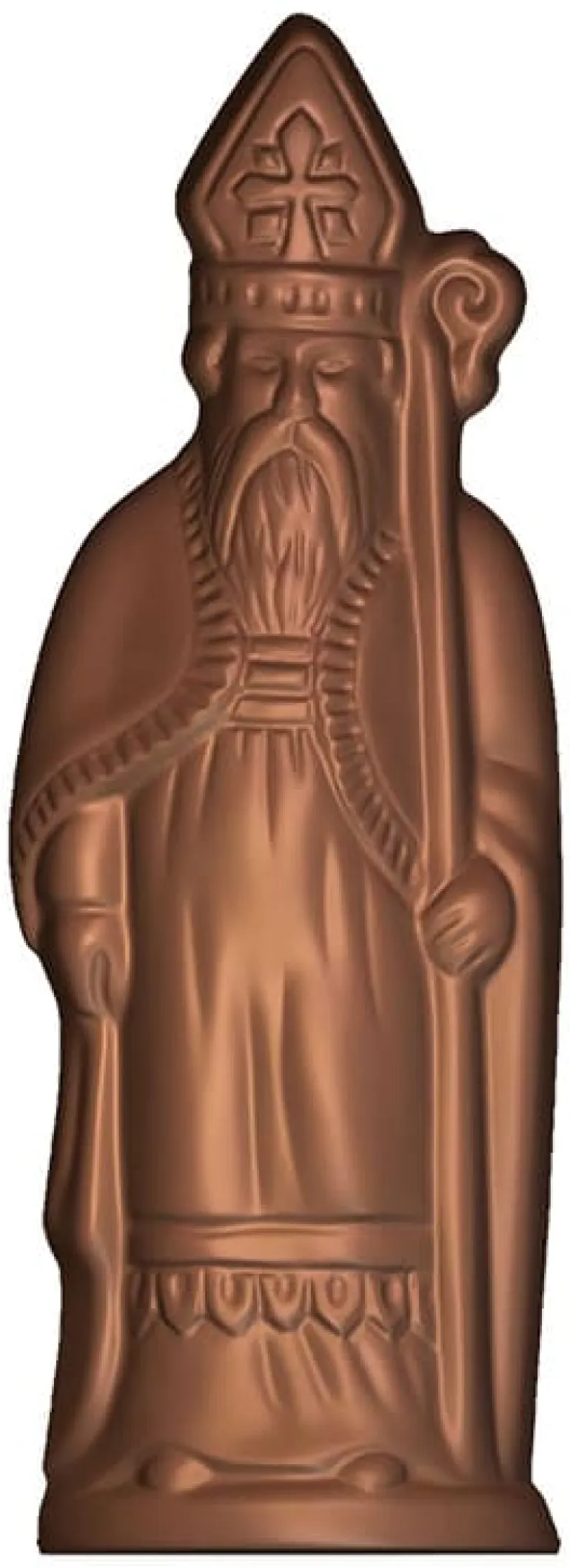 Moule chocolat Saint-Nicolas 12cm