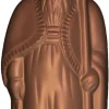 Moule chocolat Saint-Nicolas 21 cm