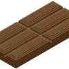 Moule chocolat tablette barre nervurée