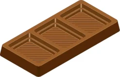 Moule chocolat tablette creuse