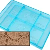 Moule chocolat 2 tablettes cabosse