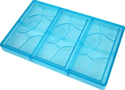 Moule chocolat 3 tablettes cabosse