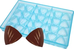 Moule chocolat 28 triangles striés