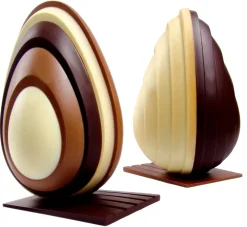Moule chocolat œuf design multicouleur Pavoni