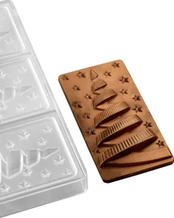 Moule chocolat Xmas Night 3 tablettes Pavoni