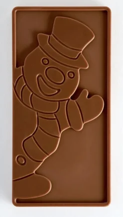 Moule chocolat Xmas Snowman 3 tablettes Pavoni